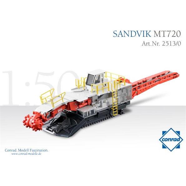 Sandvik MT 720 Roadheader - John Ayrey Die Casts